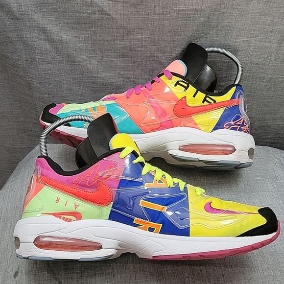 NIKE AIR MAX LIGHT 2 Men\'s SIZE 13 ATMOS BLACK BRIGHT CRIMSON BV7406 001 main image 11